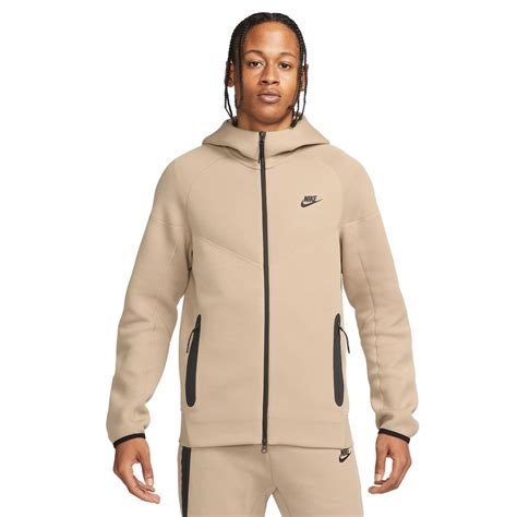 nike tech fleece beige